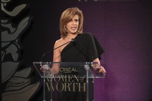 Hoda Kotb speaks onstage during the L'Oreal Paris Women of Worth Celebration 2017 on December 6, 2017 in New York City. (Credit: Cindy Ord/Getty Images for L'Oreal)