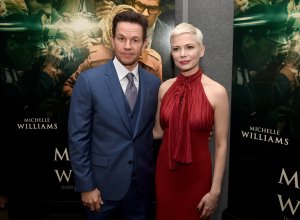 Mark Wahlberg and Michelle Williams attend the premiere of Sony Pictures Entertainment's “All The Money In The World” at Samuel Goldwyn Theater on December 18, 2017 in Beverly Hills. (Credit: Kevin Winter/Getty Images)