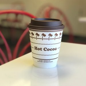 In-N-Out Burger is now serving hot cocoa -- with marshmallow -- on its menu. (Credit: In-N-Out)