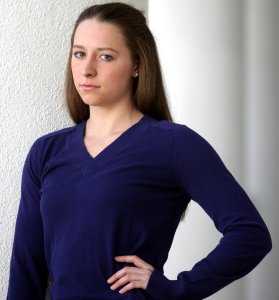 Swimmer Ariana Kukors poses for a portrait prior to the Fourth Annual Golden Goggles Awards at the Beverly Hilton Hotel on Nov. 18, 2007, in Los Angeles. Now 28, she has accused her former coach of sexual abuse. (Credit: Donald Miralle/Getty Images via CNN)