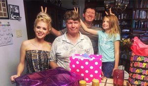 A photo posted to Amber Hill's Facebook page shows a Father's Day celebration for Tom Hastings, second from left, on June 19, 2017.