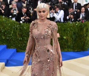 Kylie Jenner attends the Costume Institute Gala at Metropolitan Museum of Art on May 1, 2017 in New York City. (Credit: Mike Coppola/Getty Images for People.com)