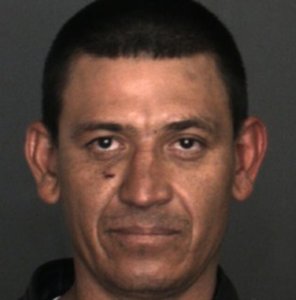 Lucio Lopez is seen in a booking photo released by Fontana police.