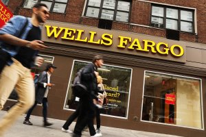 The Fed handed down unprecedented punishment for what it called Wells Fargo's "widespread consumer abuses," including its notorious creation of millions of fake customer accounts. (Credit: Getty via CNN)