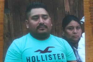 The GoFundMe campaign said that the couple had just dropped off their daughter at school and were on their way to look for work when the deportation officers attempted to stop them. (Credit: GoFundMe)