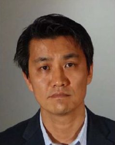 Dong-Hyun Huh is seen in a booking photo released by the L.A. County Sheriff's Department on March 7, 2018.