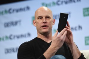 Vice President of Echo, Alexa, and Appstore at Amazon.com Mike George speaks onstage during a technology conference in New York City on May 10, 2016. (Credit: Noam Galai / Getty Images)