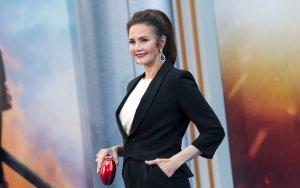 Actress Lynda Carter attends the world premiere of 'Wonder Woman' at the Pantages on May 25, 2017 in Hollywood. (Credit: VALERIE MACON/AFP/Getty Images)