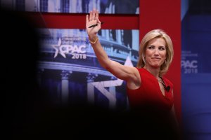 Fox News Channel host Laura Ingraham addresses the Conservative Political Action Conference in National Harbor, Maryland, on Feb. 23, 2018. (Credit: Chip Somodevilla / Getty Images)