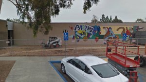 The campus of D. Russell Parks Jr. High School in Fullerton is seen here. (Credit: Google Maps)