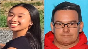 Amy Yu,16, and 45-year-old Kevin Esterly are seen in photos released by the Allentown Police Department.