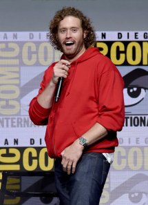 Actor T.J. Miller attends the Warner Bros. Pictures Presentation during Comic-Con International 2017 at San Diego Convention Center on July 22, 2017. (Credit: Kevin Winter/Getty Images)