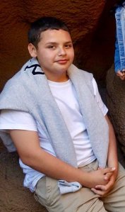Jesse Hernandez, 13, is seen in a photo shared by Los Angeles fire officials on April 1, 2018.