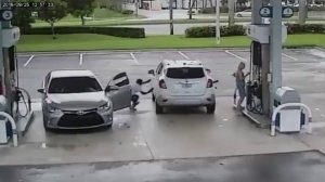 An apparent theft is seen in an image provided by the Simi Valley Police Department.