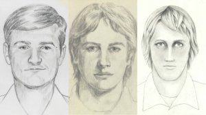 Various sketches of the "Golden State Killer" were released by the FBI over the years.