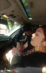 A video posted to Eileen Aquino's Facebook page on April 17, 2018, shows an encounter she has with a police officer.