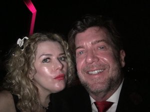 Ildiko Krajnyak and Stephen Beal are shown in a photo from his Facebook page on June 11, 2017.
