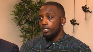 Desmond Marrow speaks with CNN on May 10, 2018, about being choked by a police officer in Georgia, just south of Atlanta, in December 2017. (Credit: CNN)