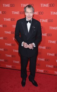 Charlie Rose attends the 2017 Time 100 Gala at Jazz at Lincoln Center on April 25, 2017 in New York City. (Credit: Dimitrios Kambouris/Getty Images for TIME)