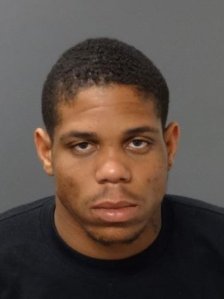 Deonta Johnson, 21, is seen in a booking photo released May 3, 2018, by the Los Angeles County Sheriff's Department.