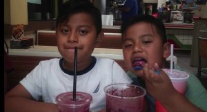 Dominic and Antonio Gonzalez are seen in a family photo provided to KTLA.