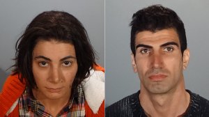 Selin Charmaholi, left, and Sergey Charmaholi, right, are shown in photos released by the Glendale Police Department on May 30, 2018.