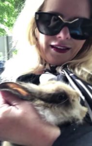 Ildiko Krajnyak is seen in image from a Facebook video.