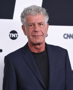 Anthony Bourdain attends the Turner Upfront 2017 at The Theater at Madison Square Garden on May 17, 2017 in New York City. (Credit: Angela Weiss/AFP/Getty Images)