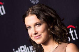 Actress Millie Bobby Brown attends The 2018 PaleyFest screening of Netflix's 'Stranger Things' at the Dolby Theater on March 25, 2018, in Hollywood. (Credit: VALERIE MACON/AFP/Getty Images)