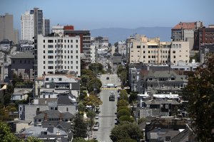 A view of homes and apartments on June 13, 2018 in San Francisco, California. According to a new survey by the National Low Income Housing Coalition, renters in San Francisco need an income of $60 per hour to afford a two bedroom apartment in the city. San Francisco is followed by San Jose at $48 per hour and Oakland at $45 per hour. (Credit: Justin Sullivan/Getty Images)