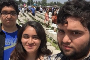 Three siblings struck and killed by a vehicle in Bloomington on June 24, 2018, are seen in an undated photo. (Credit: GoFundMe)