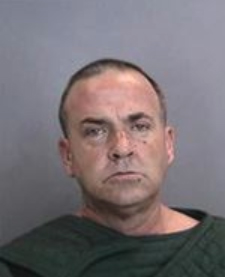 Mark Lawrence Jennings, 46, is seen in a booking photo released June 29, 2018, by Anaheim police.