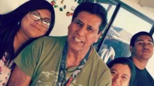 Jose Luis Garcia, center, is shown in a photo provided by his family on June 12, 2018.