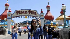 Pixar Pier will be opened Friday to VIP guests who are willing to pay $299 for a six-hour premiere party. (Credit: Jay L. Clendenin / Los Angeles Times)