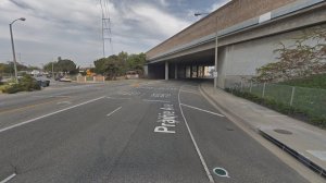 The 17200 block of Prairie Avenue in Torrance is shown in a Street View image from Google Maps.
