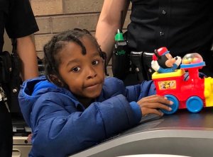 Los Angeles police released this image of a boy found alone at Union Station on July 4, 2018.