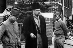Malcolm X, civil rights leader and scholar, is seen in an undated photo. (Credit: STF/AFP/Getty Images)