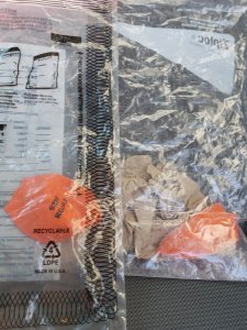 Two balloons found on a middle school campus in Terra Bella that tested positive for cocaine are seen in an image released Sept. 14, 2018, by the Tulare County Sheriff's Office.