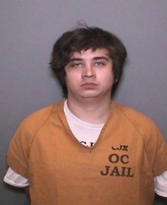 Thomas O. Kuranda Jr., 21, is seen in a photo released by the Orange County Sheriff's Department on Sept. 28, 2018.