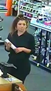 This woman is accused of defrauding several Coinstar machines in Thousand Oaks. The photo was released by police on Oct. 13, 2018. 