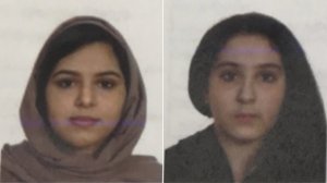 From left: Rotana Farea, 22, and Tala Farea, 16, are seen in undated photos released Oct. 31, 2018, by the New York City Police Department.