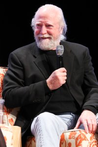 Actor Scott Wilson speaks at a panel discussion following the screening of 'The Walking Dead' on Feb. 8, 2014, in Atlanta. (Credit: Catrina Maxwell/Getty Images for SCAD)