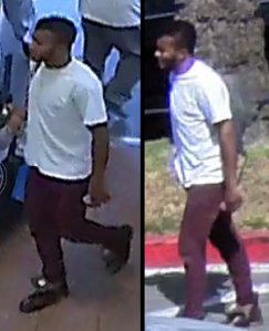 Authorities released these photos of a male who they are looking to speak with in connection with an infant abandoned at a Walmart in Lakewood on Oct. 8, 2018.