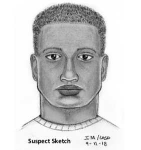 A sketch of a man sought by authorities was released by the UCLA Police Department.