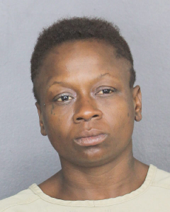 Shanetta Yvette Wilson is seen in a booking photo released by the Broward County Sheriff's Office. 