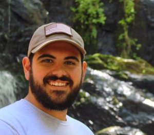 Justin Meek is shown in a photo from his Facebook page.