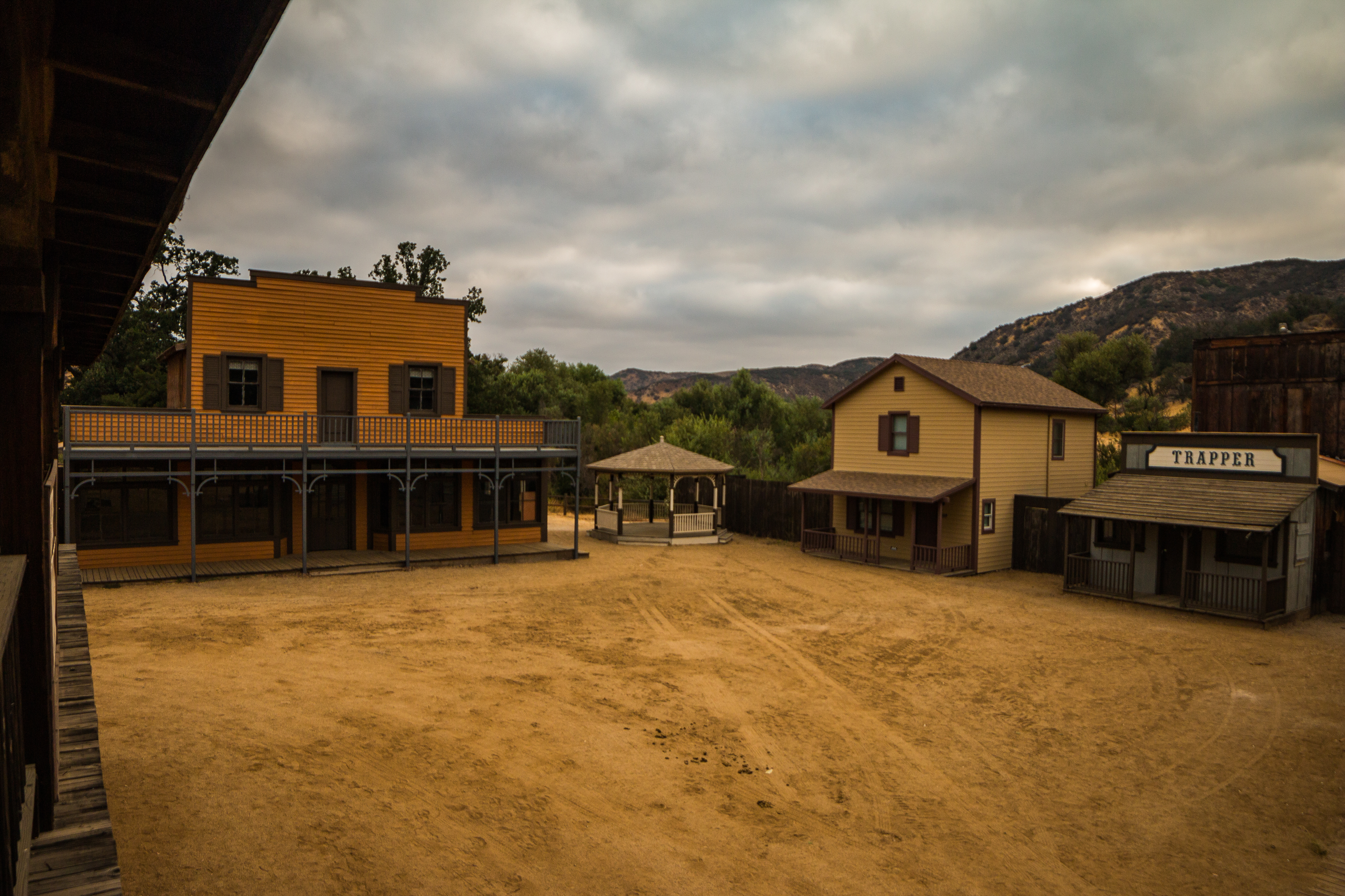 An Aug. 16, 2017, photo shows part of the Western Town at Paramount Ranch. (Credit: National Park Service)