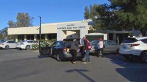 The Thousand Oaks Teen Center is shown on Nov. 9, 2018. (Credit: KTLA)