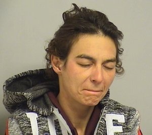 Lyza Vagin is seen in a booking photo released by Tulsa police.