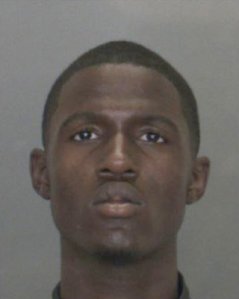Tyrese Williams Lawrence is seen in a booking photo released Nov. 26, 2018, by the San Bernardino County Sheriff's Department.